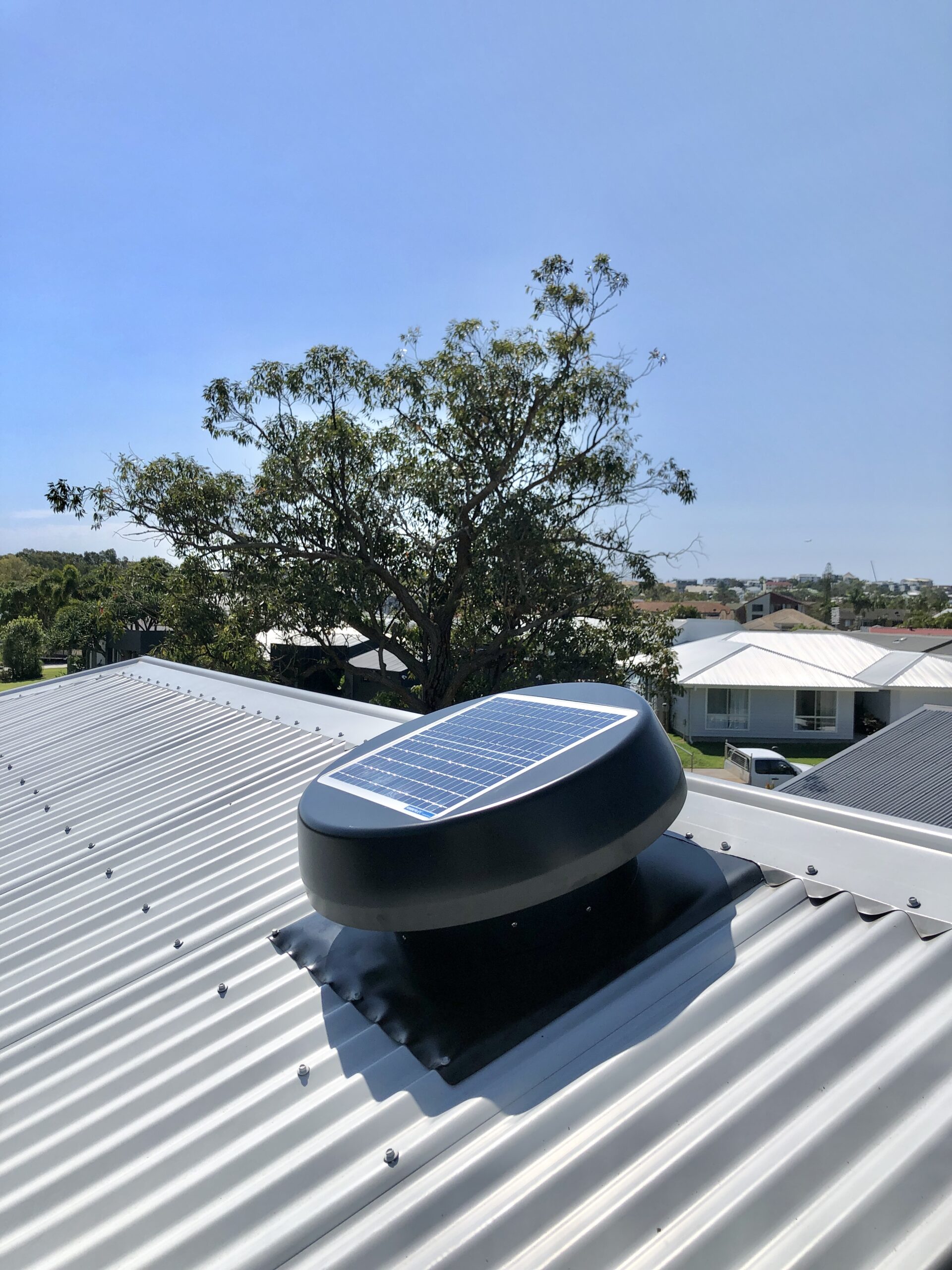 Sunshine Coast Solar Roof Ventilator Installed By Sol Coast Construction
